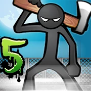 Anger of stick 5 : zombie APK