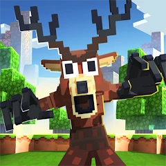 Cops N Robbers:Pixel Craft Gun Mod APK