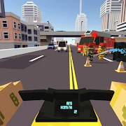 Blocky Moto Racing: Bike Rider Mod APK